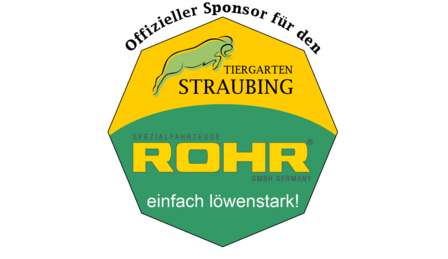 Offizieller Sponsor für den Tiergarten Straubing