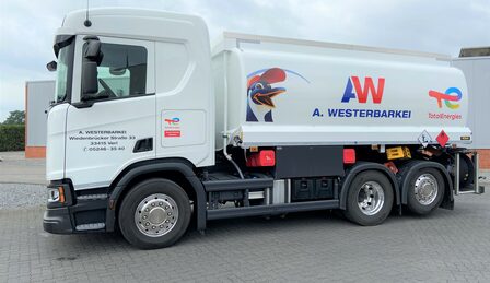 ROHR Tankaufbau für die A. Westerbarkei GmbH & Co. KG