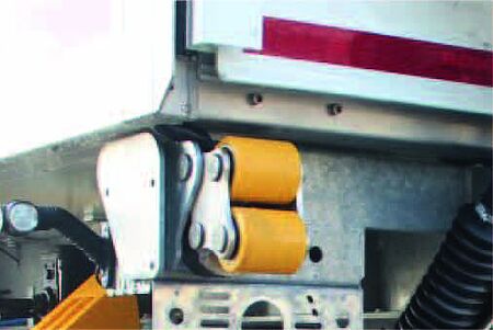 gefederte Rollenrammpuffer -