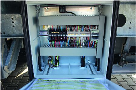 Centralized electrical distribution cabinet -