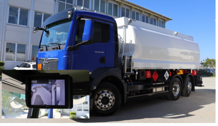 Optimale Rundumsicht – jetzt auch für Tankfahrzeuge