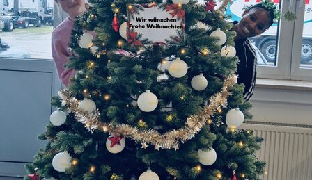 Wir wünschen frohe Weihnachten