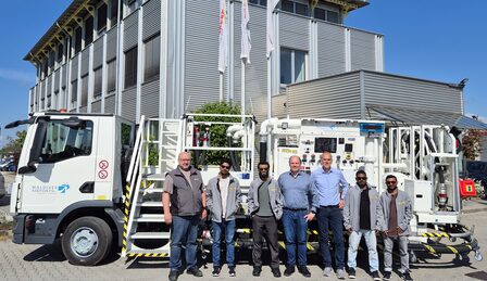 Besuch aus den Malediven bei ROHR